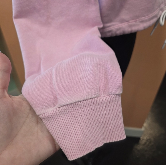 Juicy Couture X Forever 21 L Pink Sweatshirt Classic Crew Barbie Y2K Girlie - Picture 10 of 16